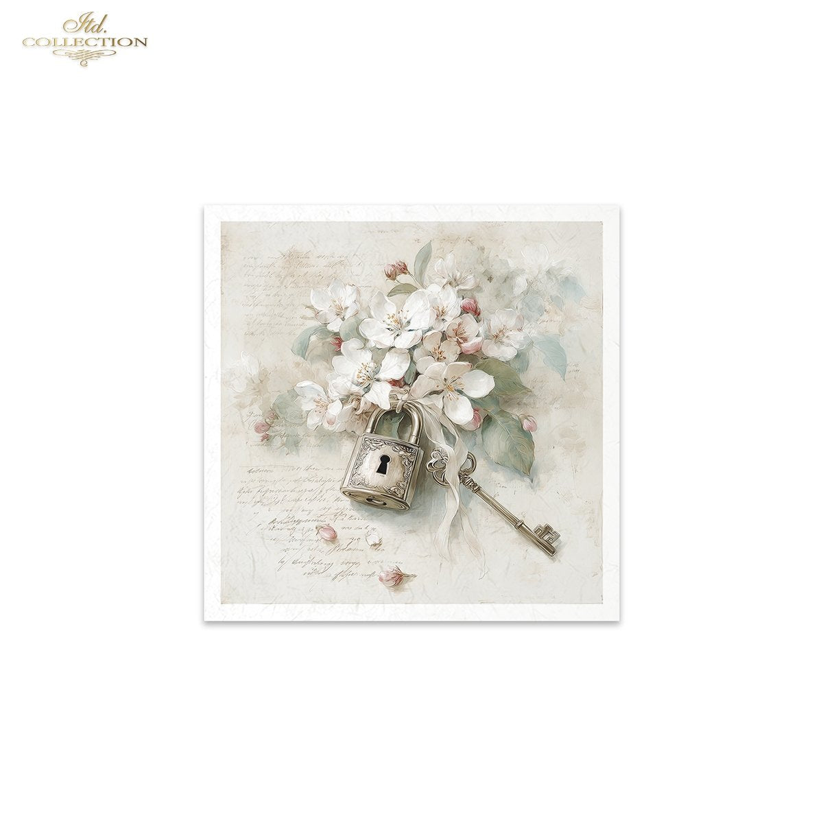 Decoupage Rice Paper Mini Set - Blossoms and Keepsakes