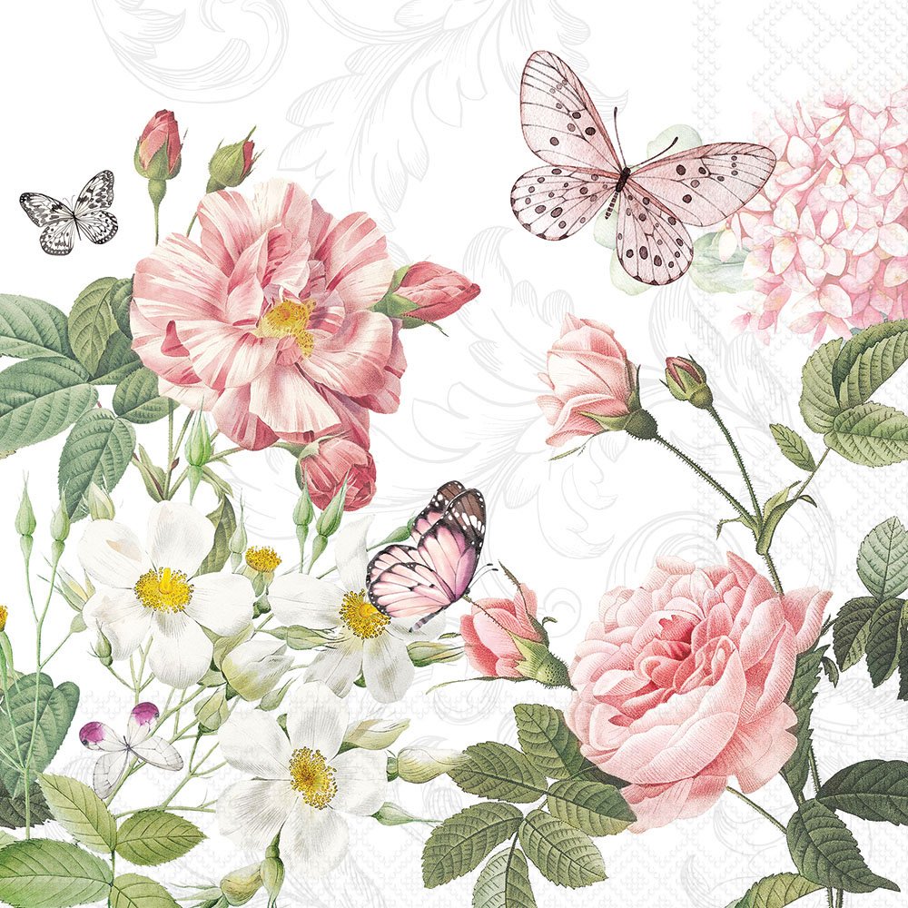 Decoupage Napkins 6.5" (2pcs)- Amelia