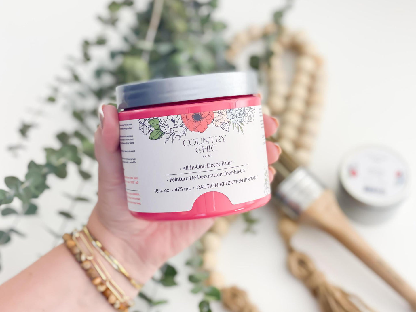 Country Chic - All in One Decor Paint - Raspberry Sorbet