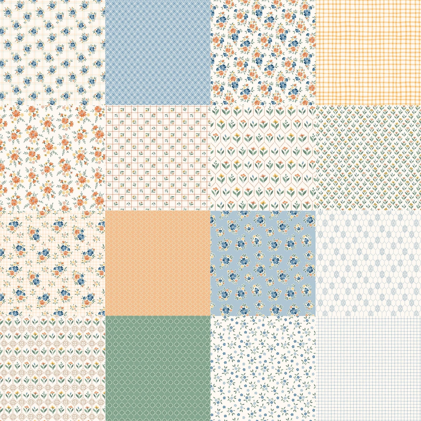 Wildflowers Patterned Paper Pack