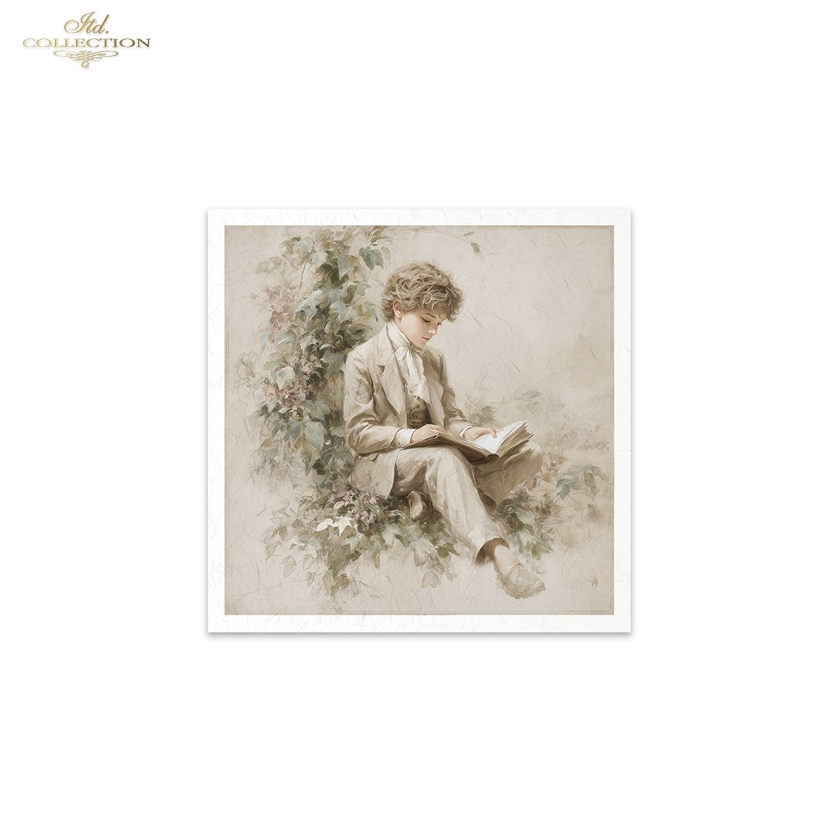 Decoupage Rice Paper Mini Set - Pages of Childhood