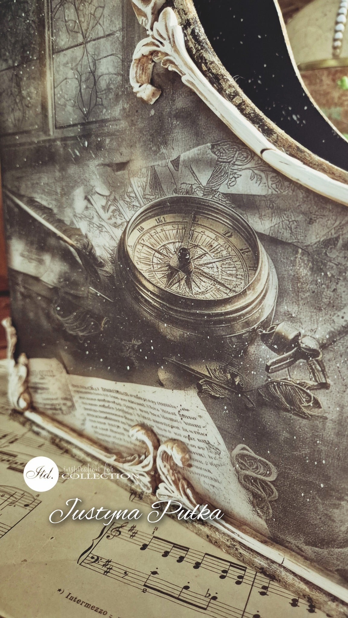 Decoupage Rice Paper - The Silent Observatory
