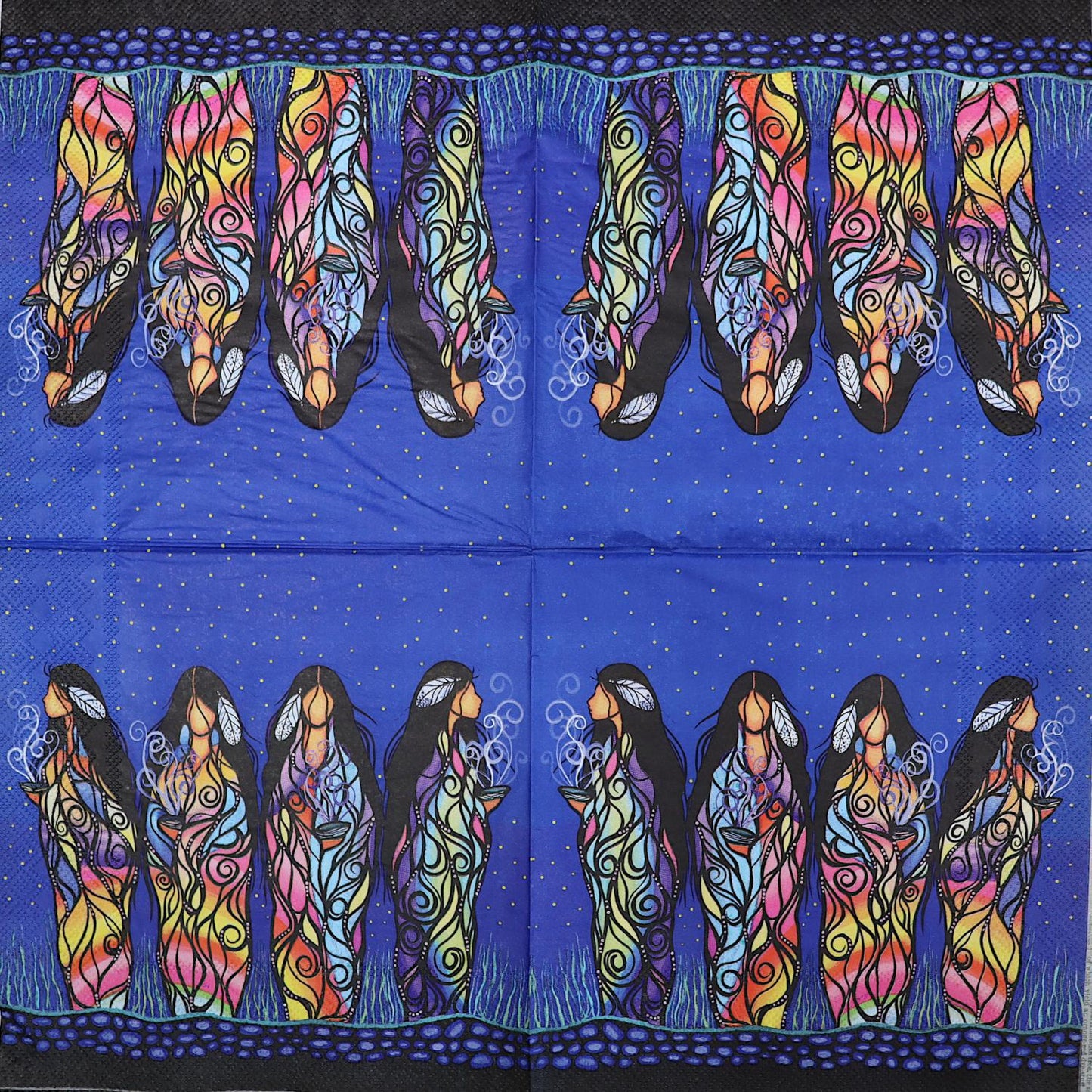 Decoupage Napkins 6.5" - Bringing Good Medicine