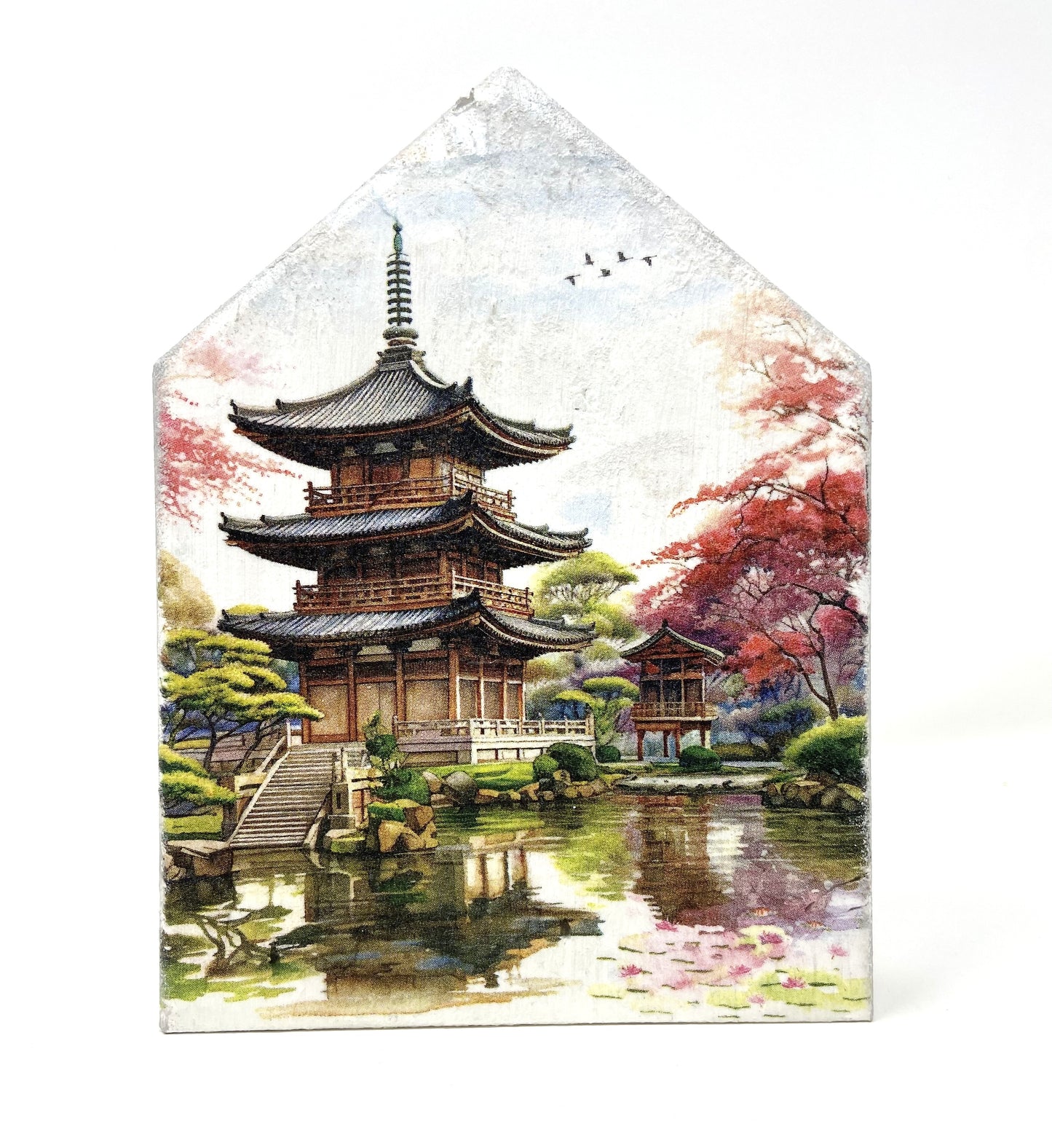 Decoupage Napkins 6.5" (2pcs)- Jardin Japonais