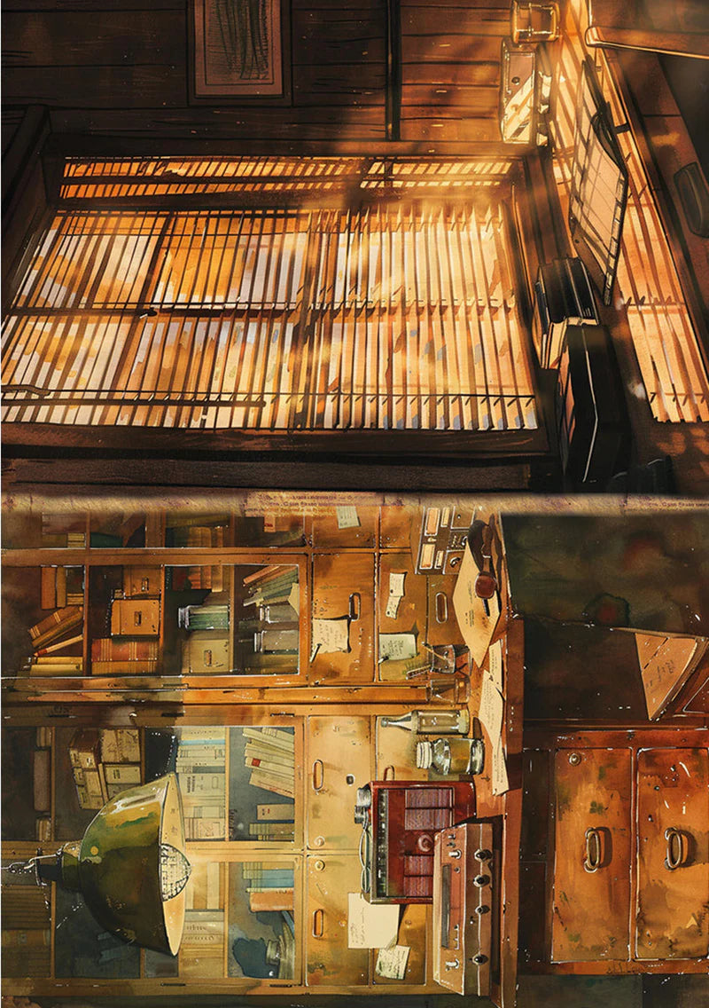 Decoupage Rice Paper A5 MIXED 8/Pkg - The Last Mystery