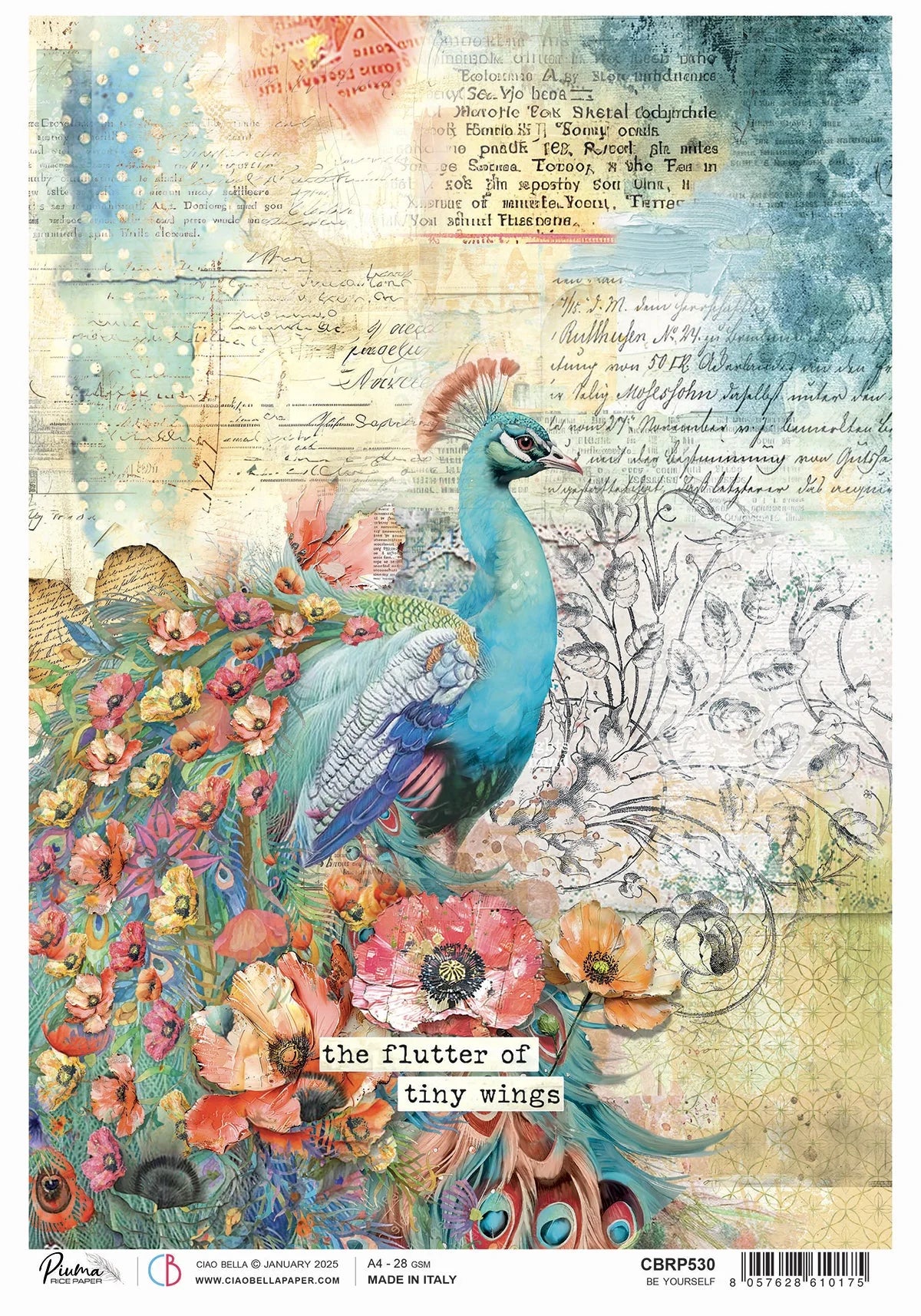 Ciao Bella A4 Rice Paper - Be Yourself