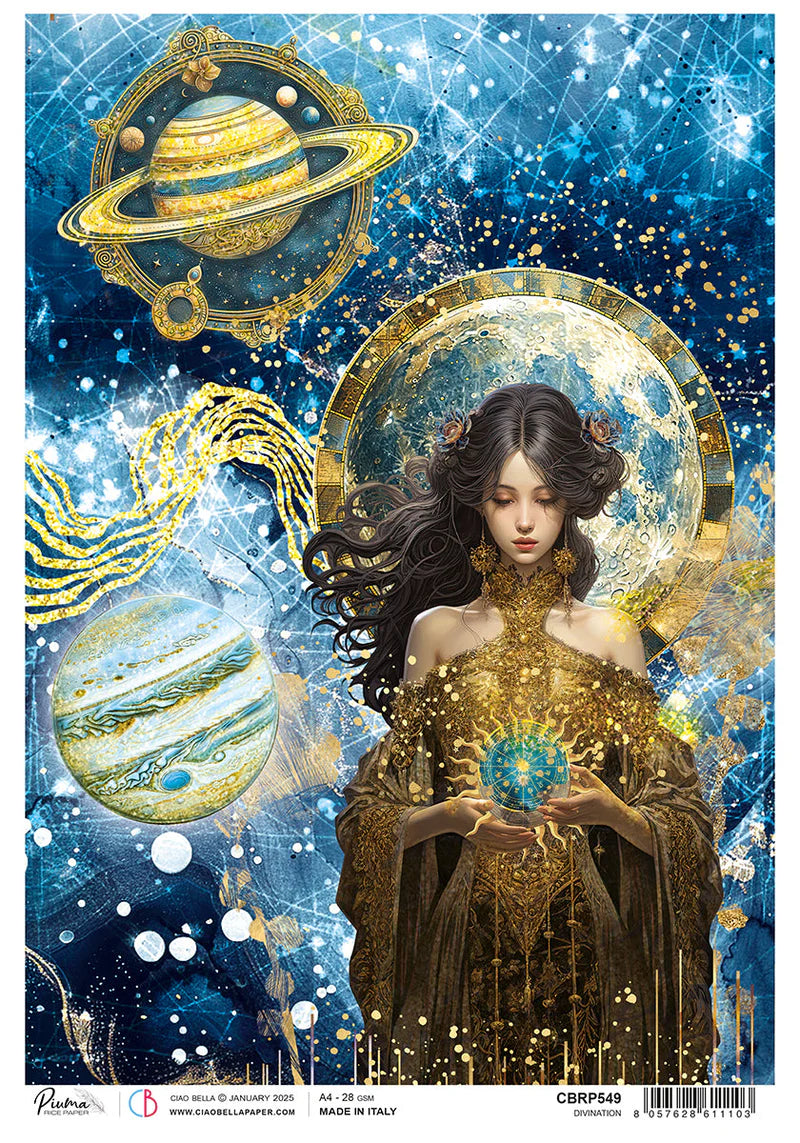 Ciao Bella A4 Rice Paper - Divination