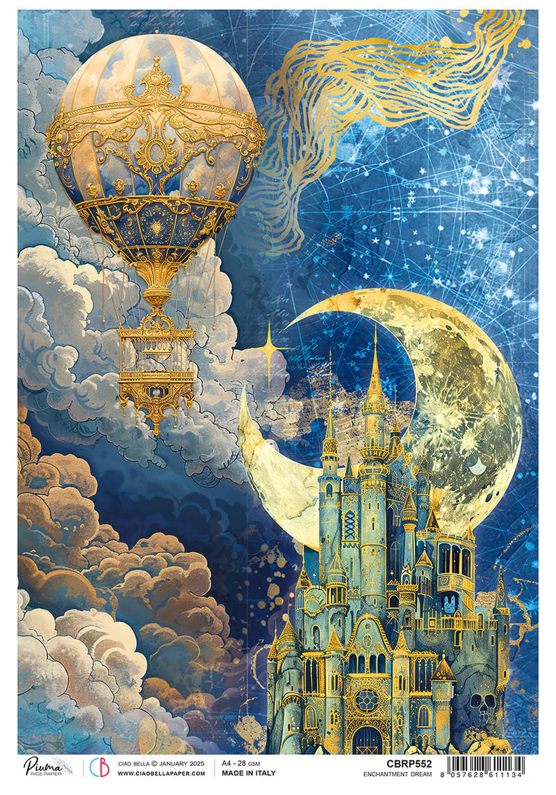 Ciao Bella A4 Rice Paper - Enchantment Dream