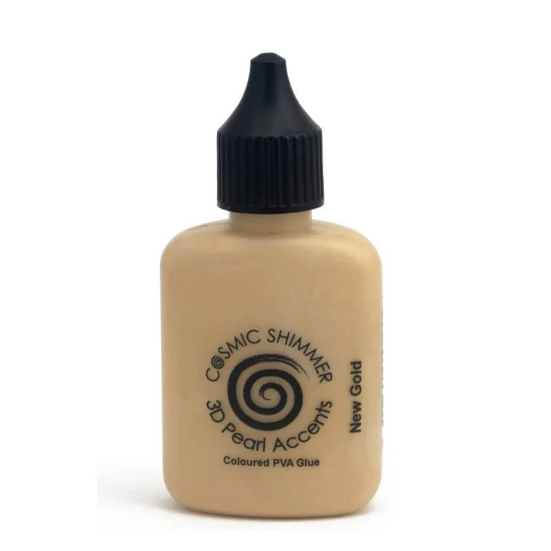 Cosmic Shimmer 3D Accents - New Gold