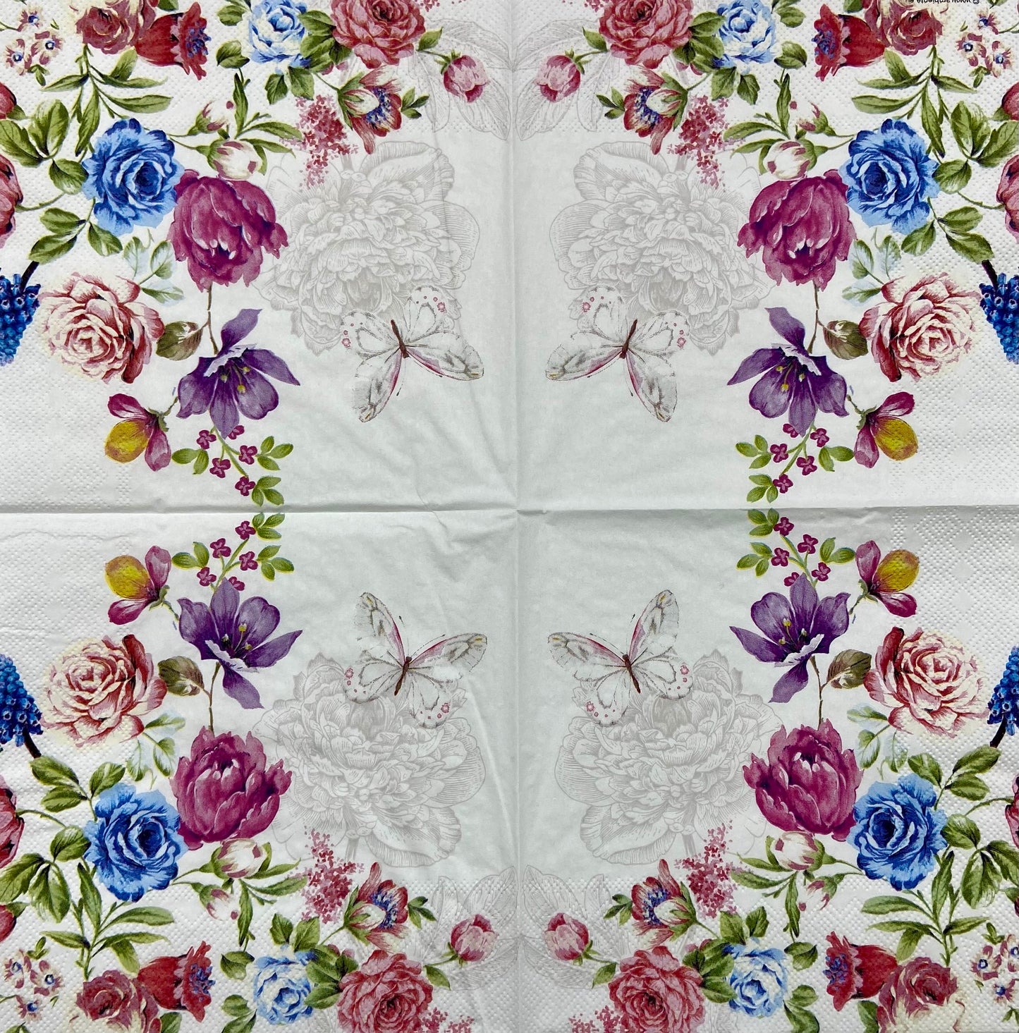 Decoupage Napkins 6.5" (2pcs)- Alba