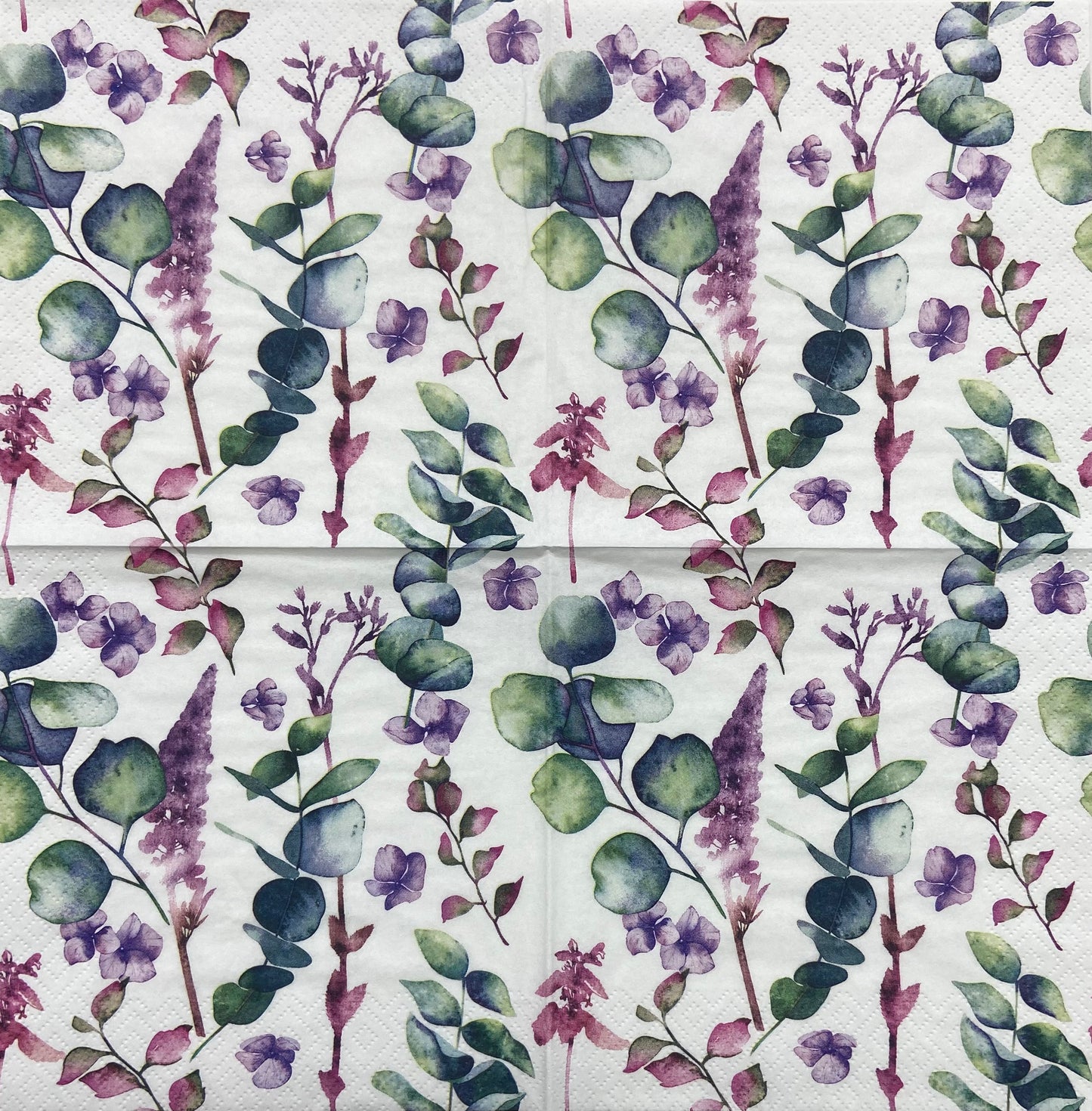 Decoupage Napkins 6.5" (2pcs)- Branches D'eucalyptus