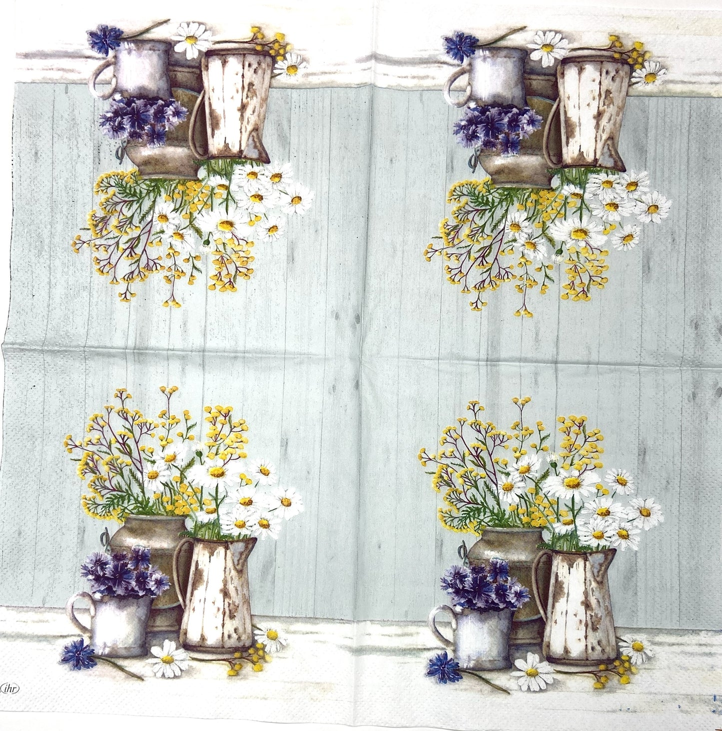 Decoupage Napkins 6.5" (2pcs)- Country Still Life