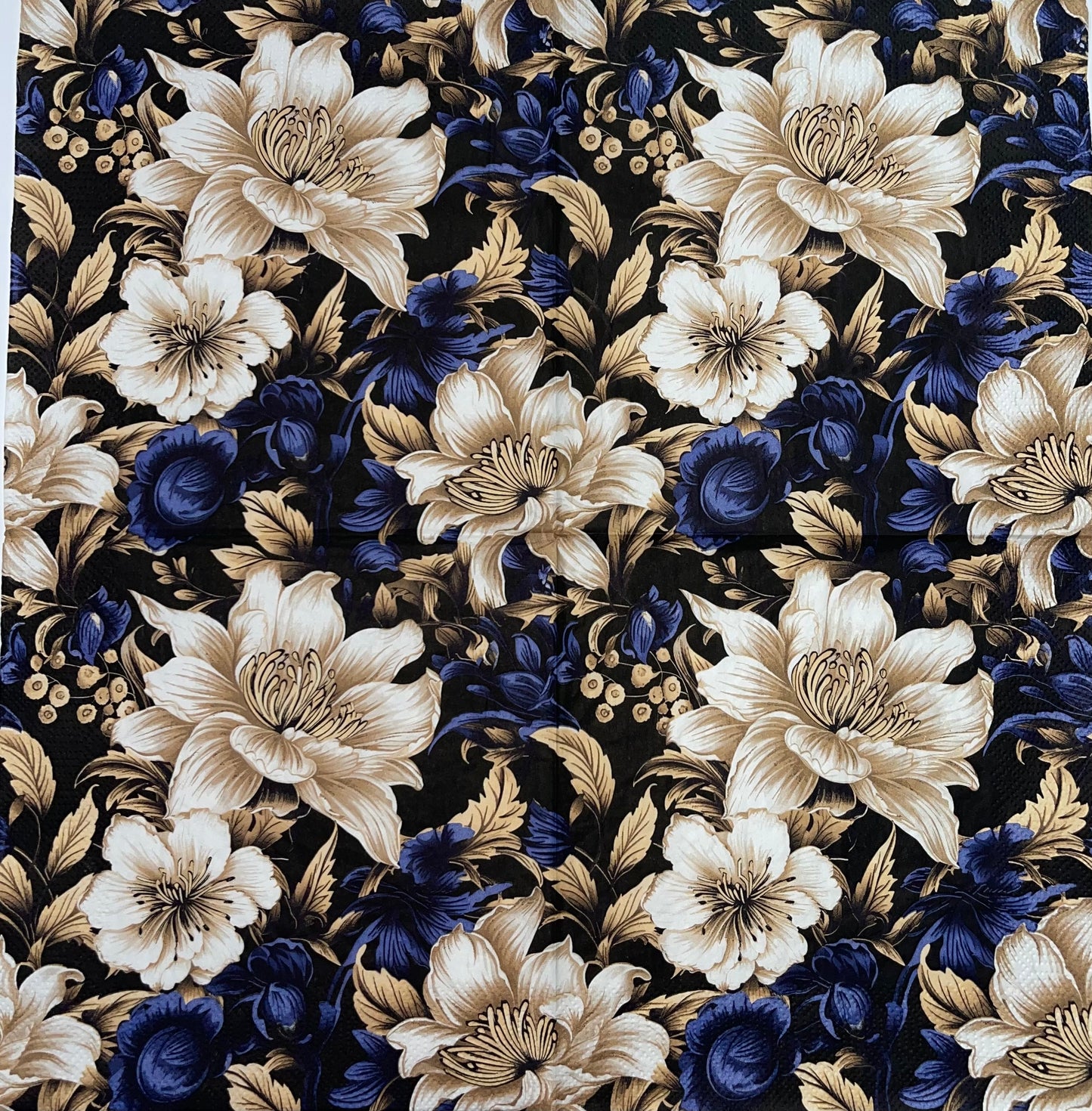 Decoupage Napkins 6.5" (2pcs)- Decorative Flowers