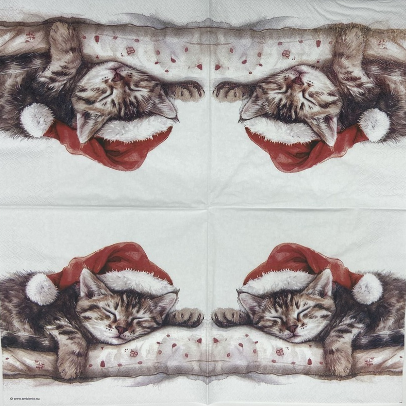 Decoupage Napkins 6.5" (2pcs)- Dreaming About X-Mas