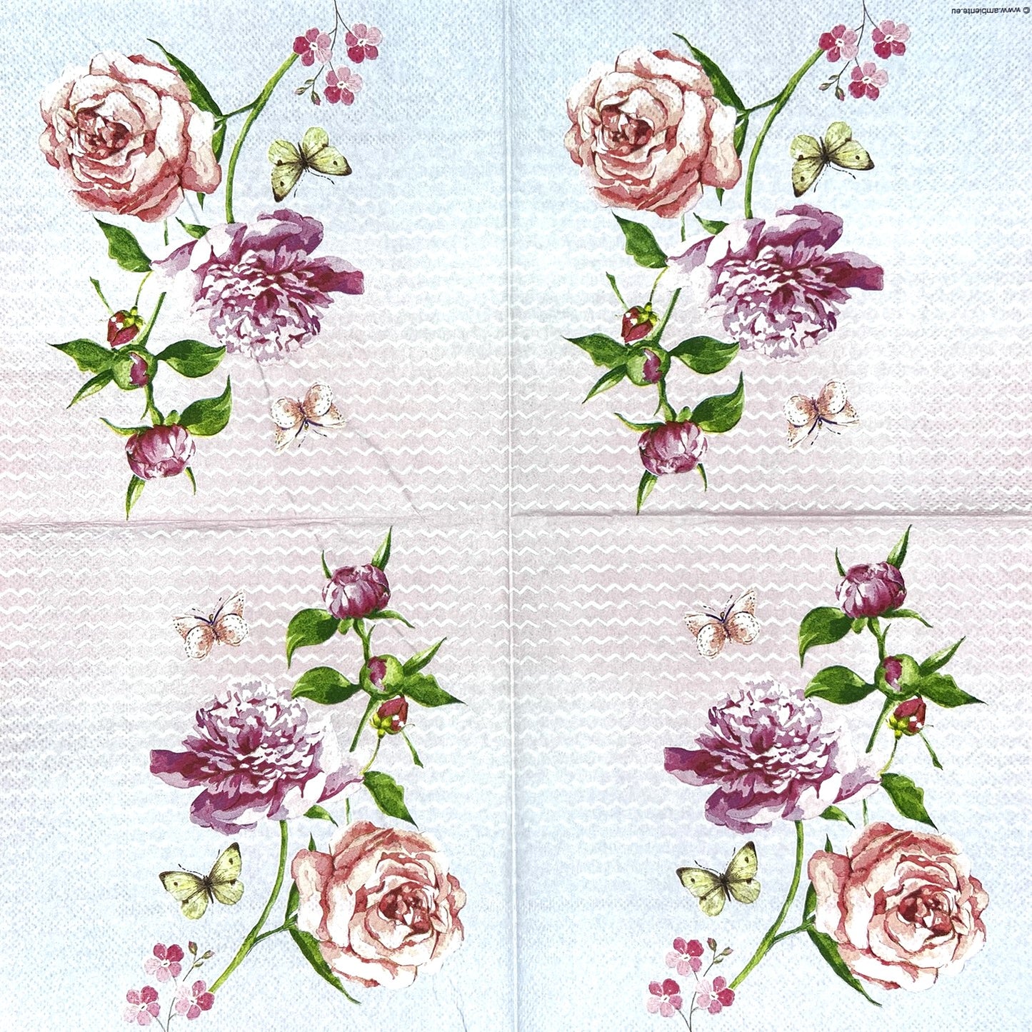 Decoupage Napkins 6.5" (2pcs)- Evie