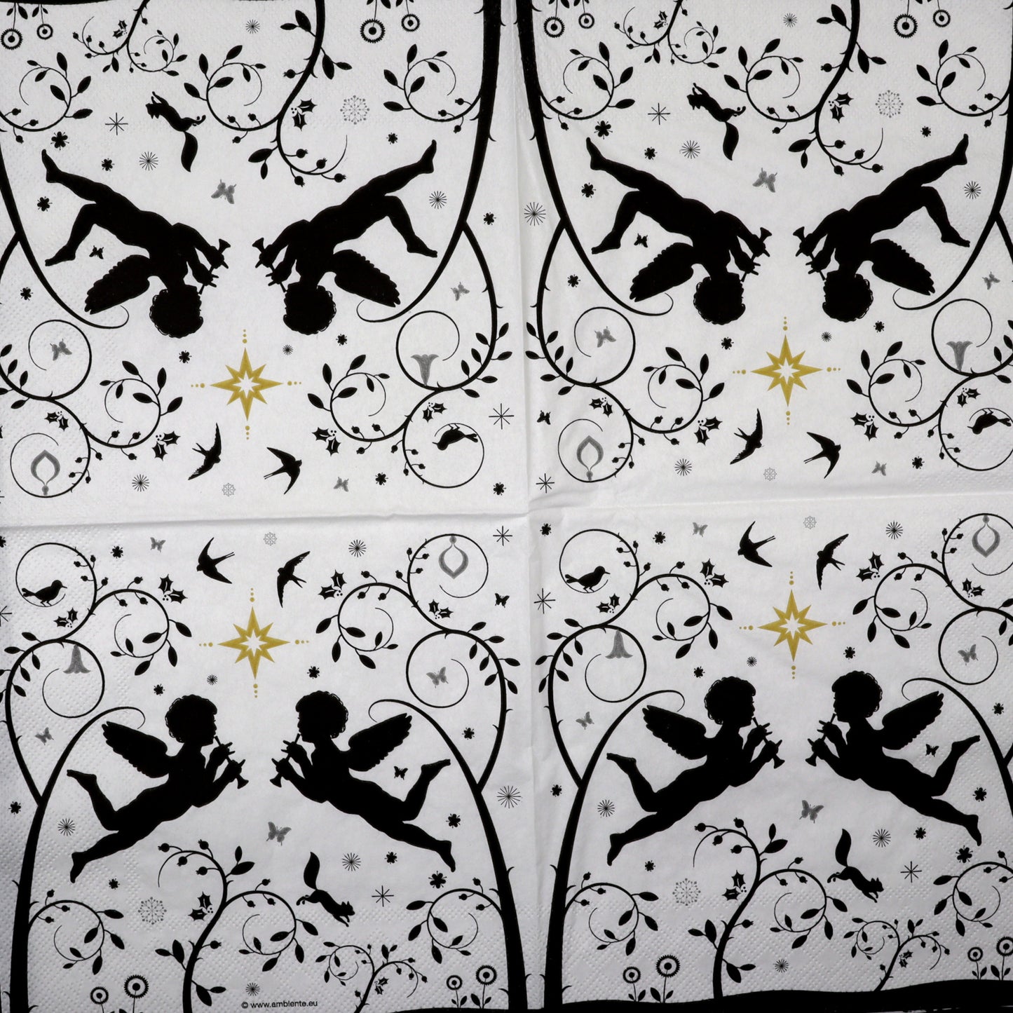 Decoupage Napkins 6.5" (2pcs)- Flying Angels