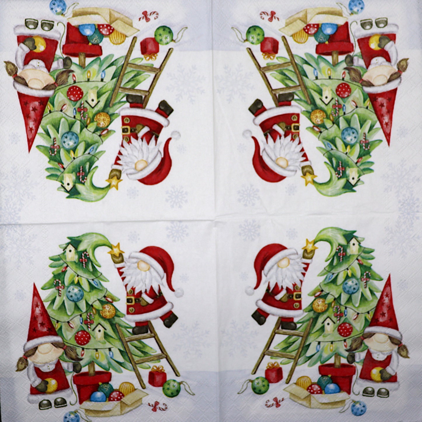 Decoupage Napkins 6.5" (2pcs)- Gonks Decorating Tree