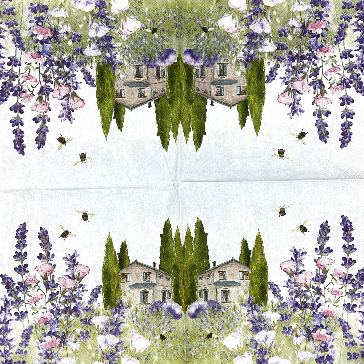 Decoupage Napkins 6.5" (2pcs)- Lavender