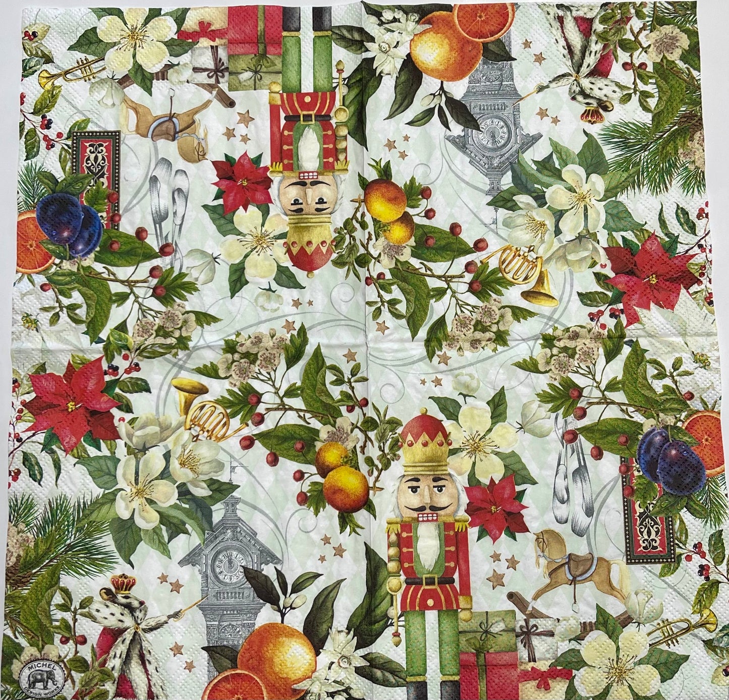 Decoupage Napkins 6.5" (2pcs)- Nutcracker Suite