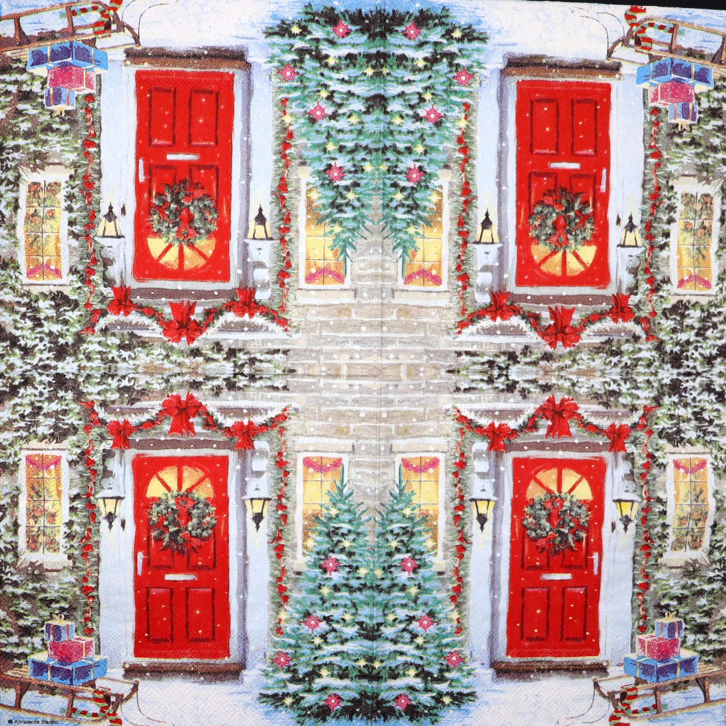 Decoupage Napkins 6.5" (2pcs)- Outdoor Decoration