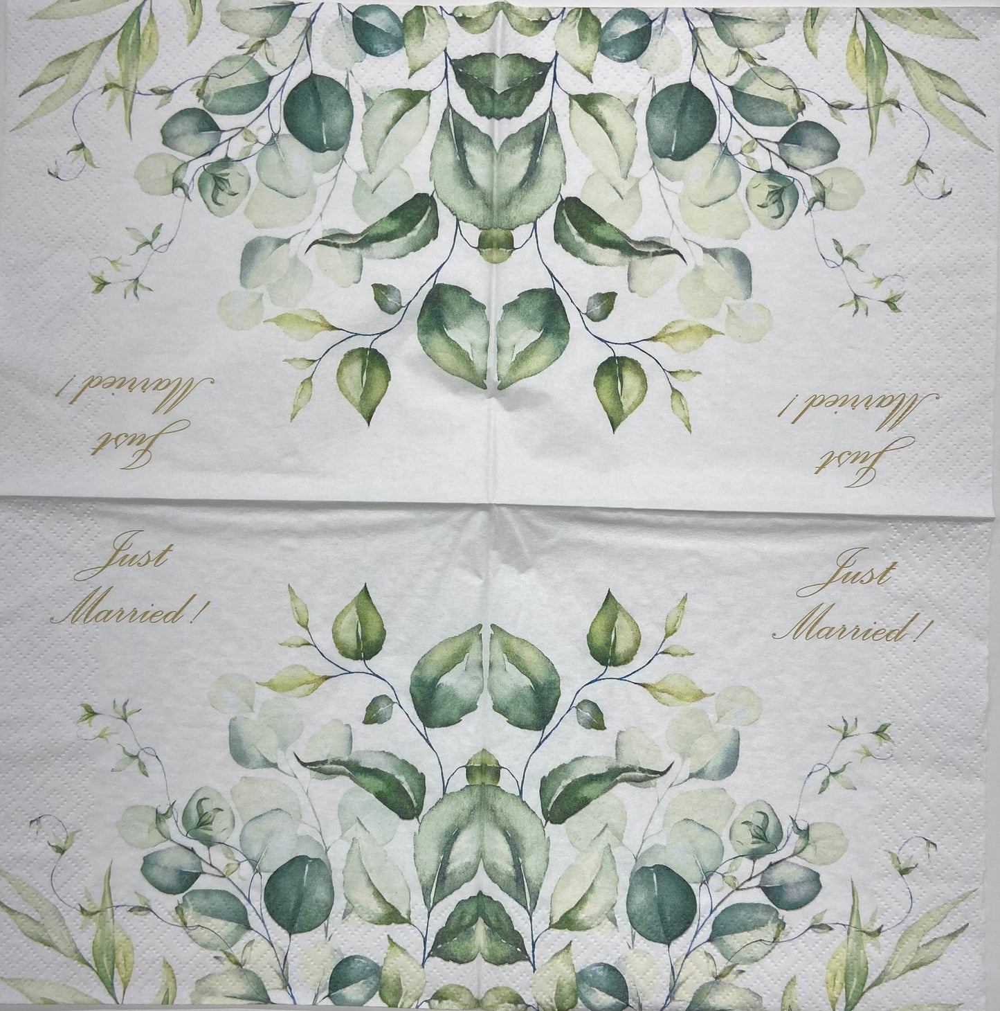 Decoupage Napkins 6.5" (2pcs)- Romantic Marriage