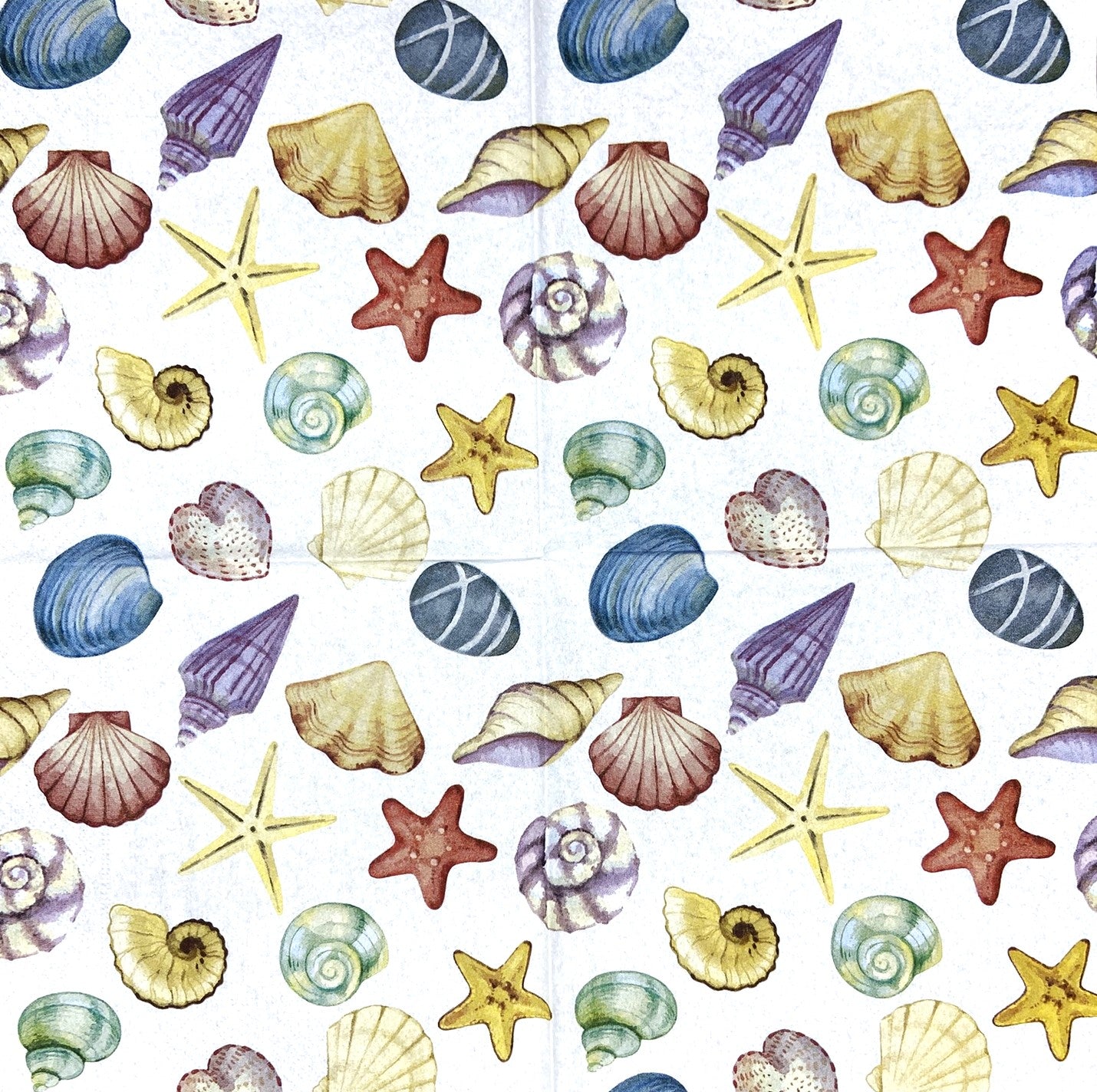 Decoupage Napkins 6.5" (2pcs)- Seashore