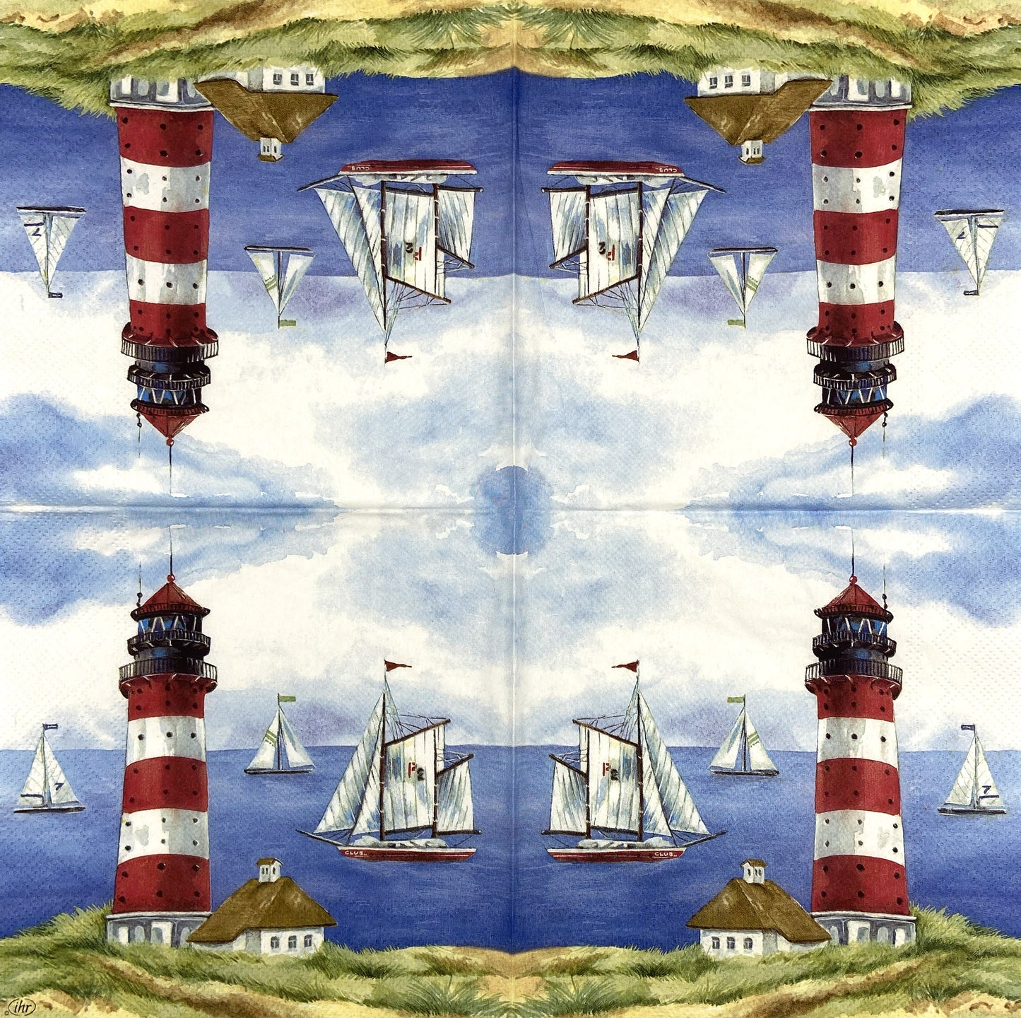 Decoupage Napkins 6.5" (2pcs)- Seelust