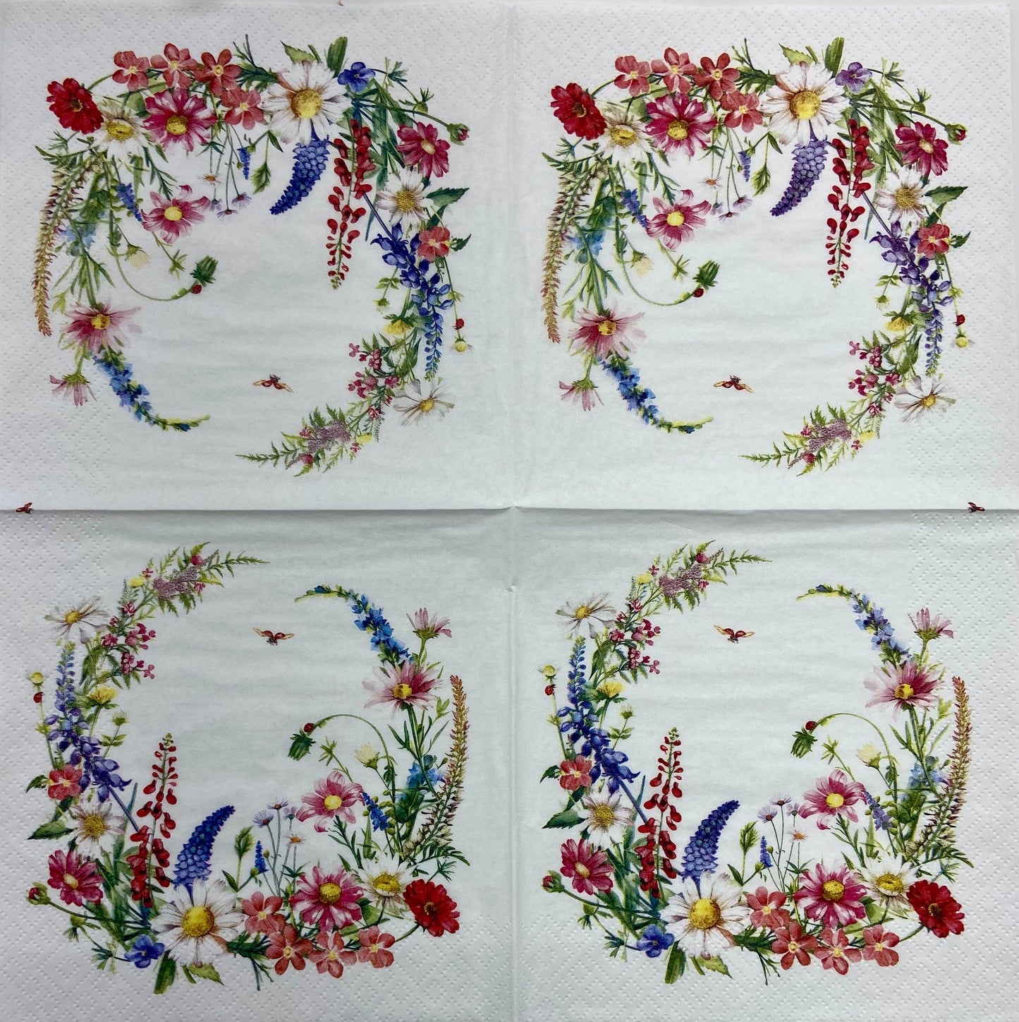 Decoupage Napkins 6.5" (2pcs)- Summer Walk Memories
