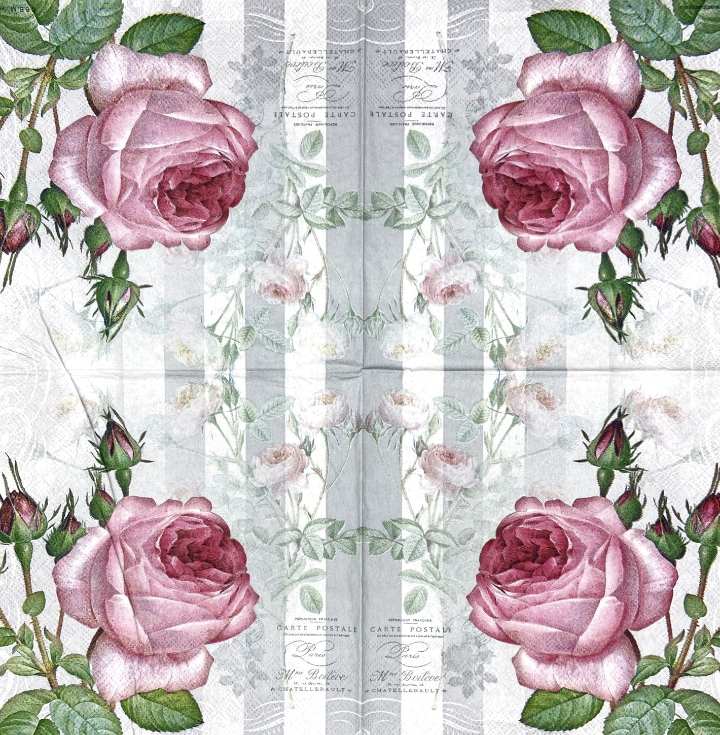 Decoupage Napkins 6.5" (2pcs)- Yara