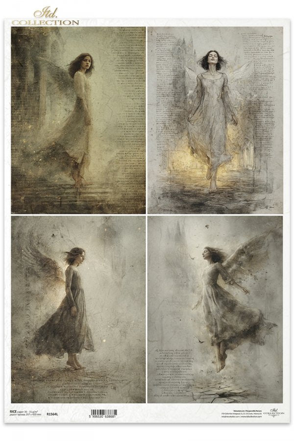 Decoupage Rice Paper - Ascension A3