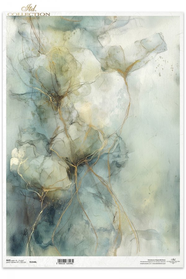 Decoupage Rice Paper - Garden of Muses IIA3