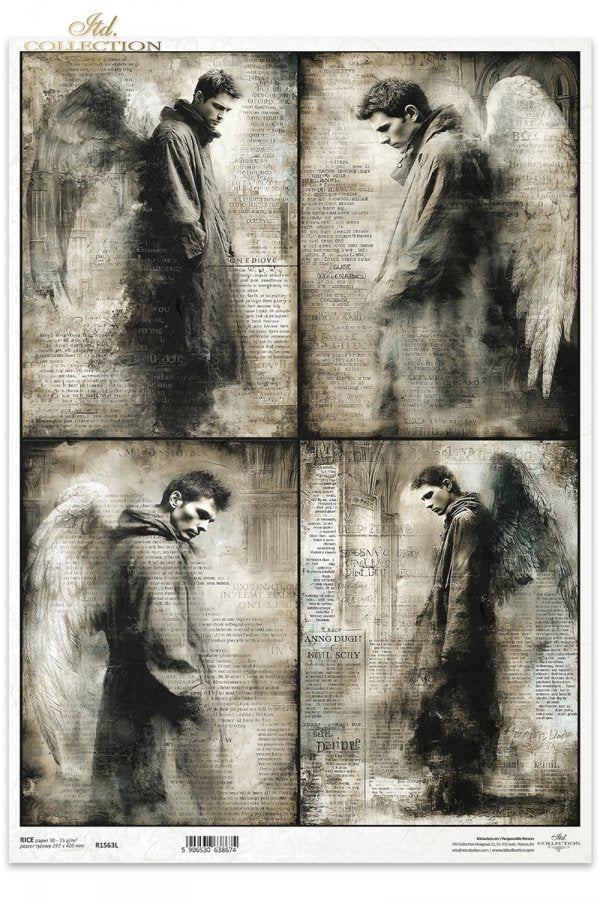 Decoupage Rice Paper - Remnant A3