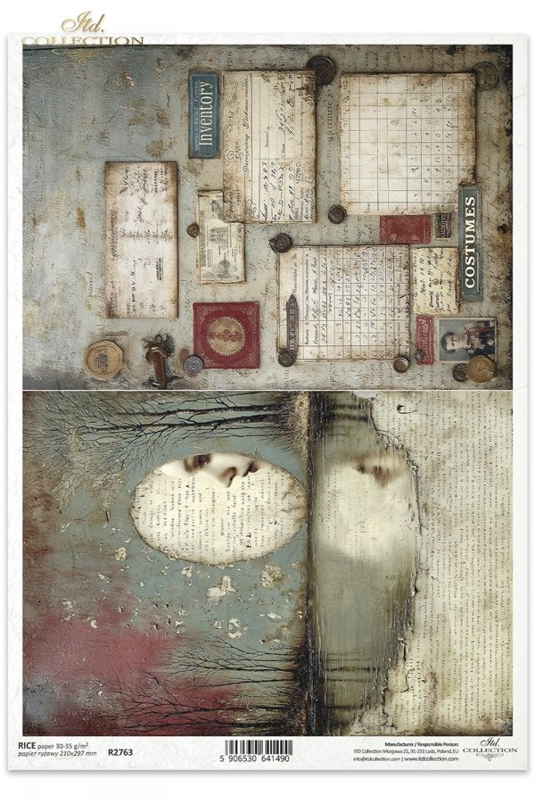 Decoupage Rice Paper - TheatreA4