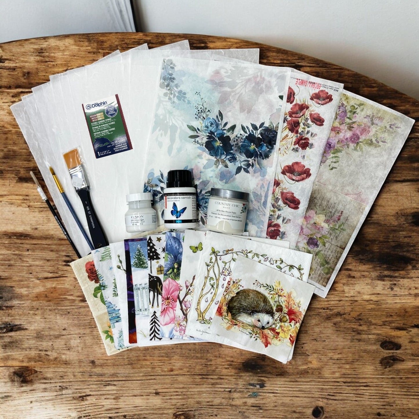 Decoupage Starter Kit