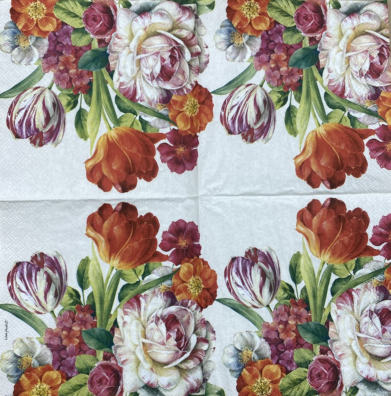 Decoupage napkins 6.5" (2pcs)- Blooming in Spring