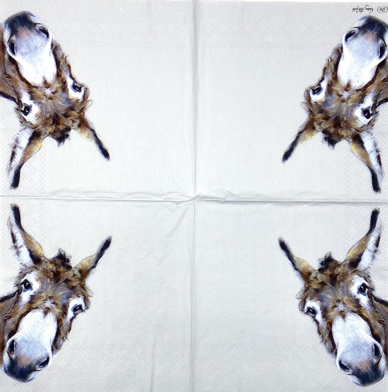 Decoupage napkins 6.5" (2pcs)- Donkey Gonzo