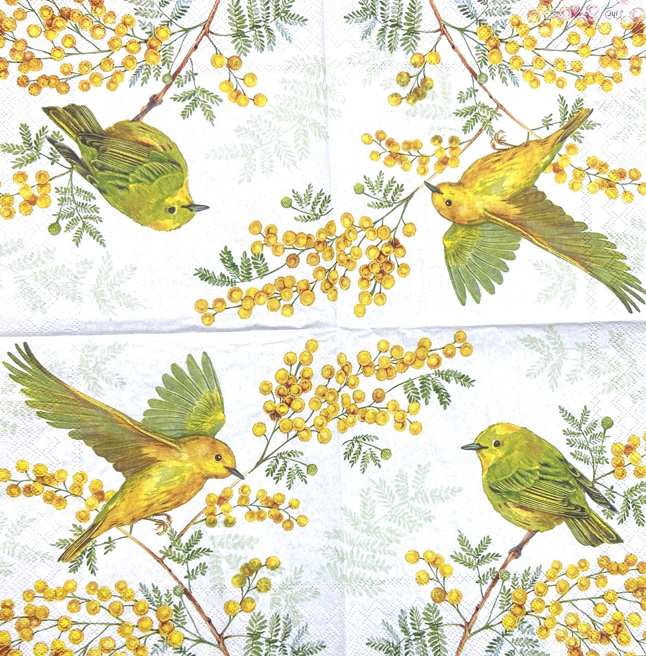 Decoupage napkins 6.5" (2pcs)- Joy of Spring
