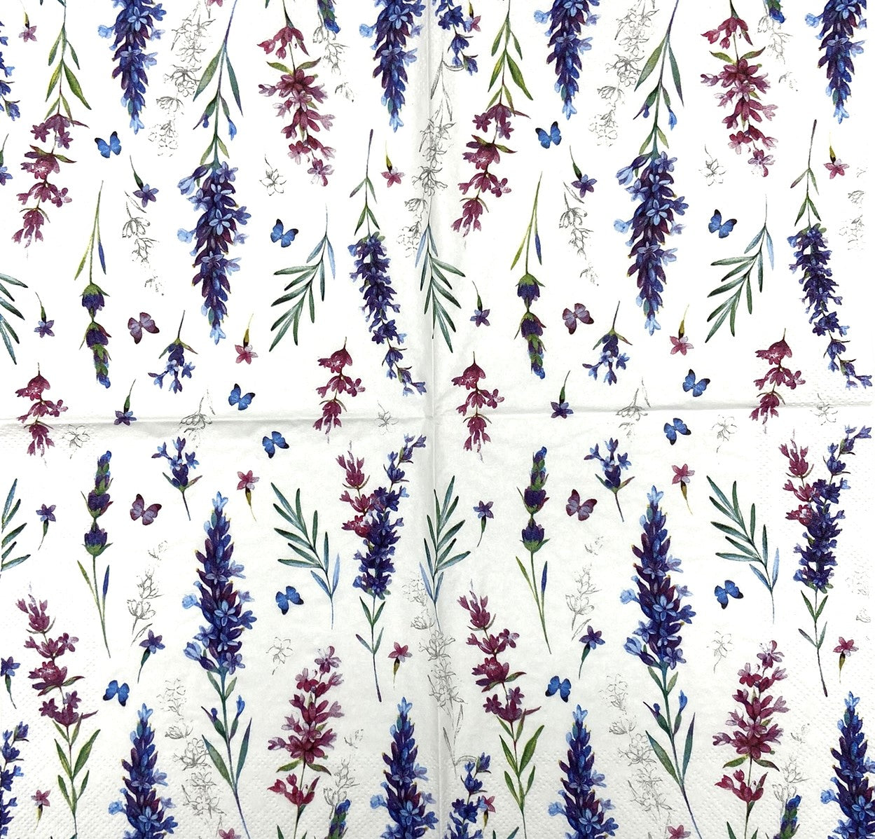 Decoupage napkins 6.5" (2pcs)- Lisa flowers