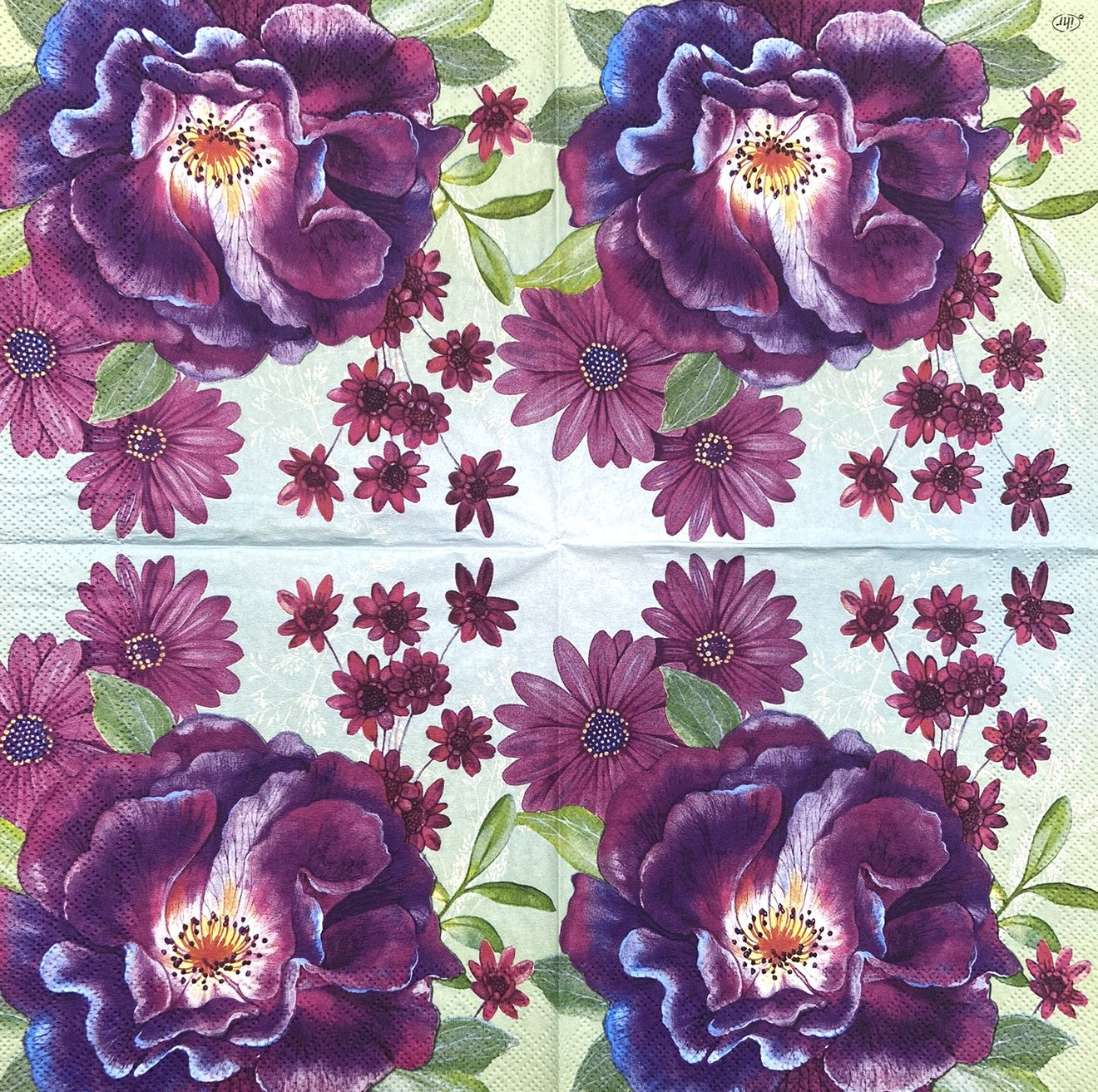 Decoupage napkins 6.5" (2pcs)- Maris
