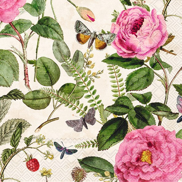 Decoupage napkins 6.5" (2pcs)- Mette