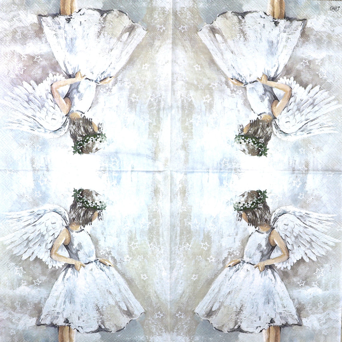 Decoupage napkins 6.5" (2pcs)- My Angel