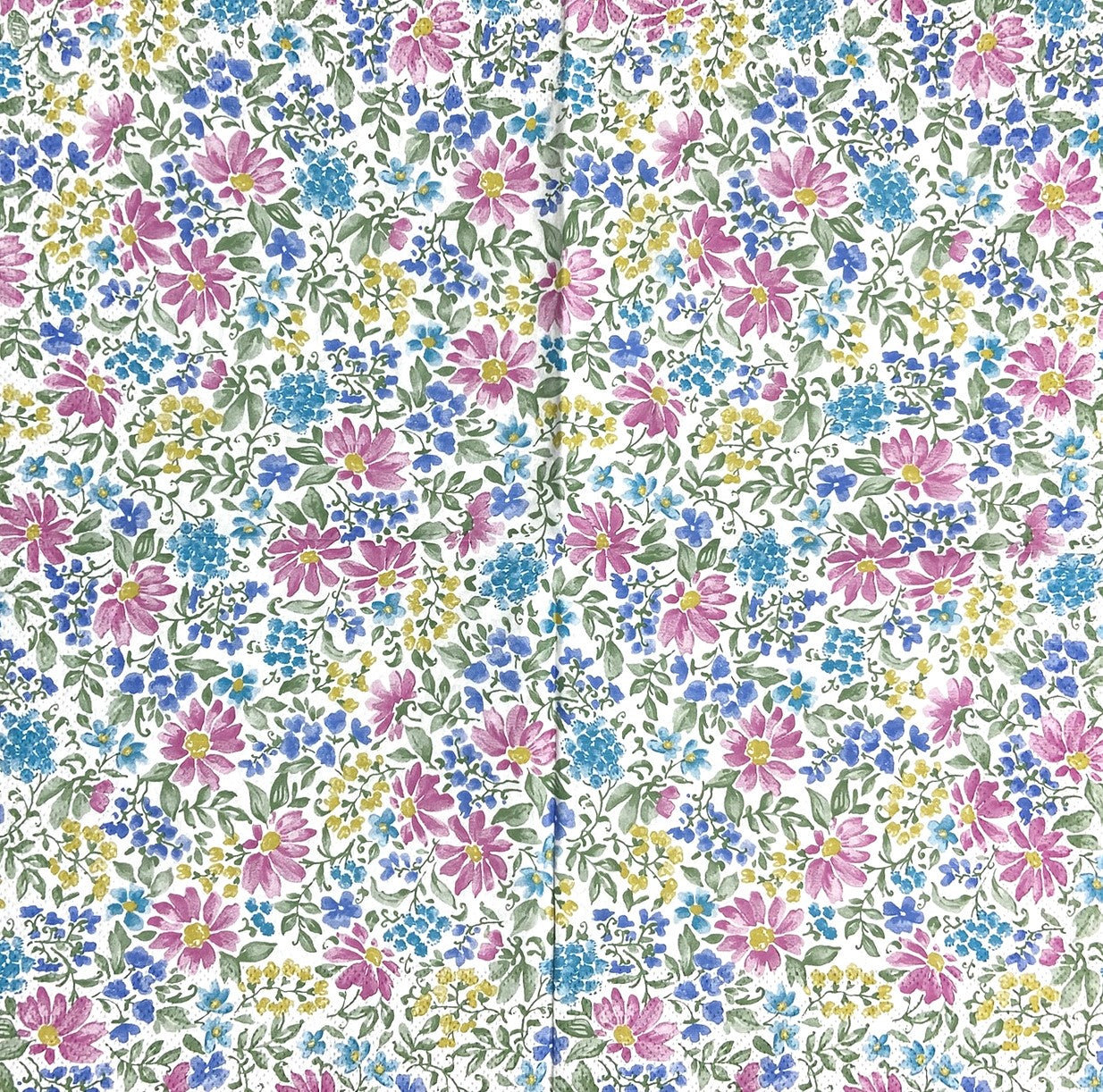 Decoupage napkins 6.5" (2pcs)- Nina White