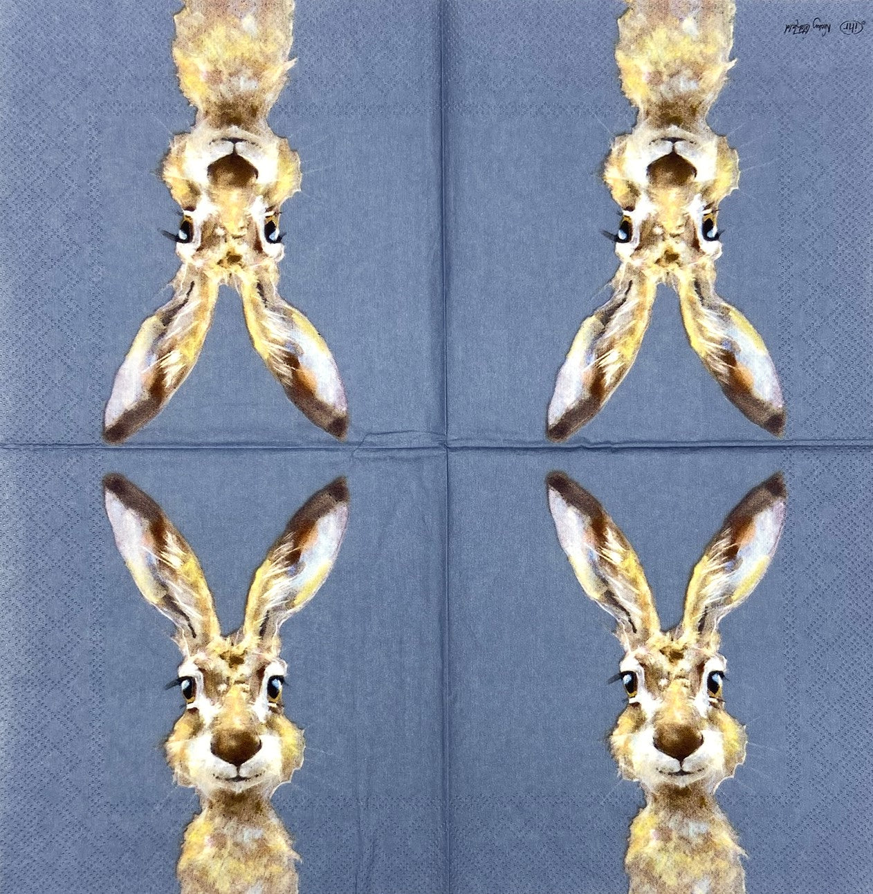 Decoupage napkins 6.5" (2pcs)- Rabbit Buster