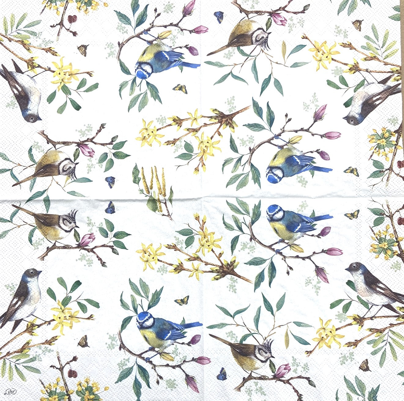 Decoupage napkins 6.5" (2pcs)- Spring Story