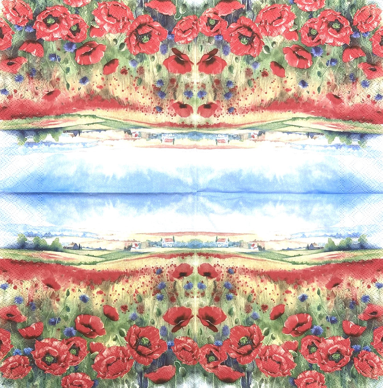 Decoupage napkins 6.5" (2pcs)- Summer Vibes