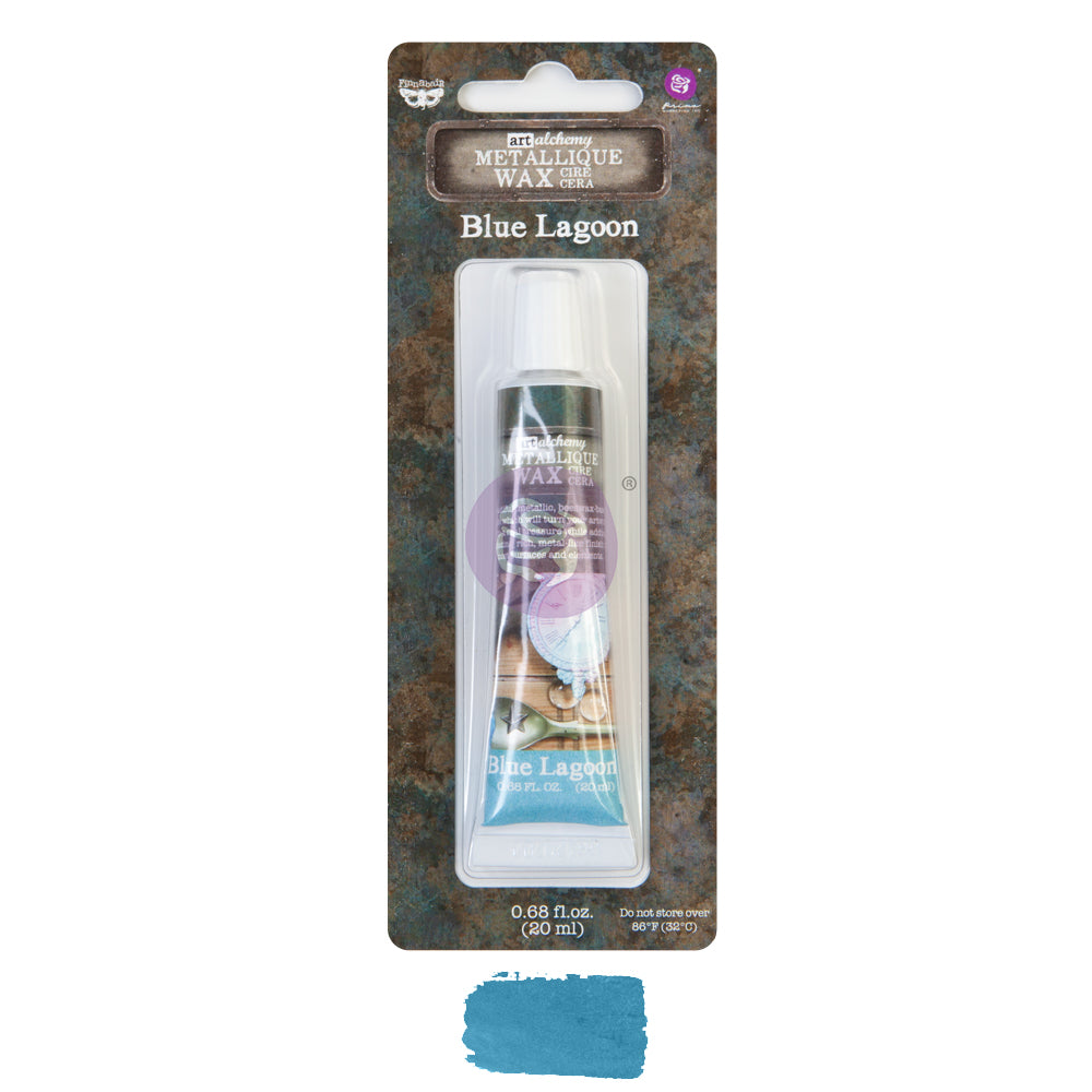 Finnabair Art Alchemy Metallique Wax - Blue Lagoon