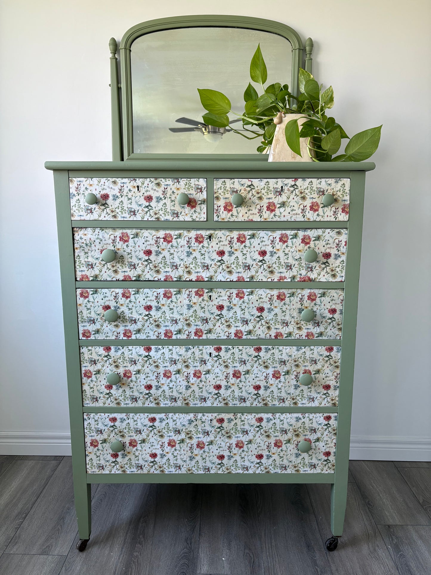 Decoupage napkins 6.5" (2pcs)- Floris