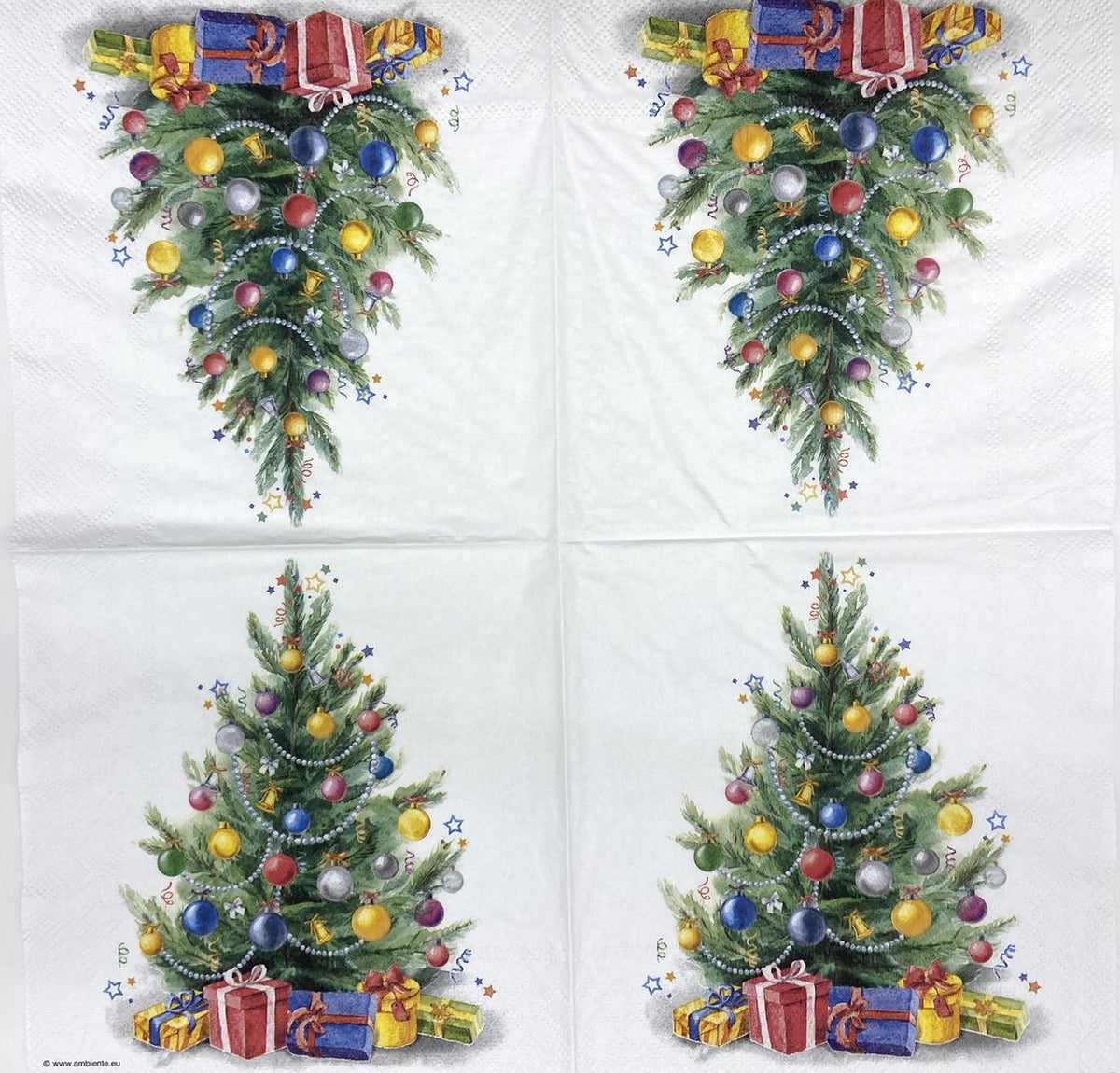Decoupage Napkins 6.5" (2pcs)- Tree of Joy