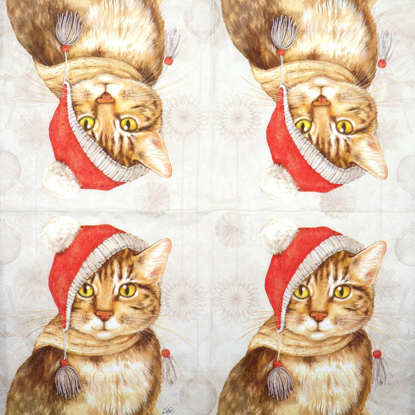 Decoupage napkins 6.5" (2pcs)- Jill