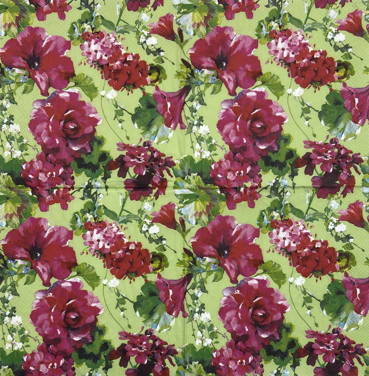 Decoupage Napkins 6.5" (2pcs)- Summer in Pink